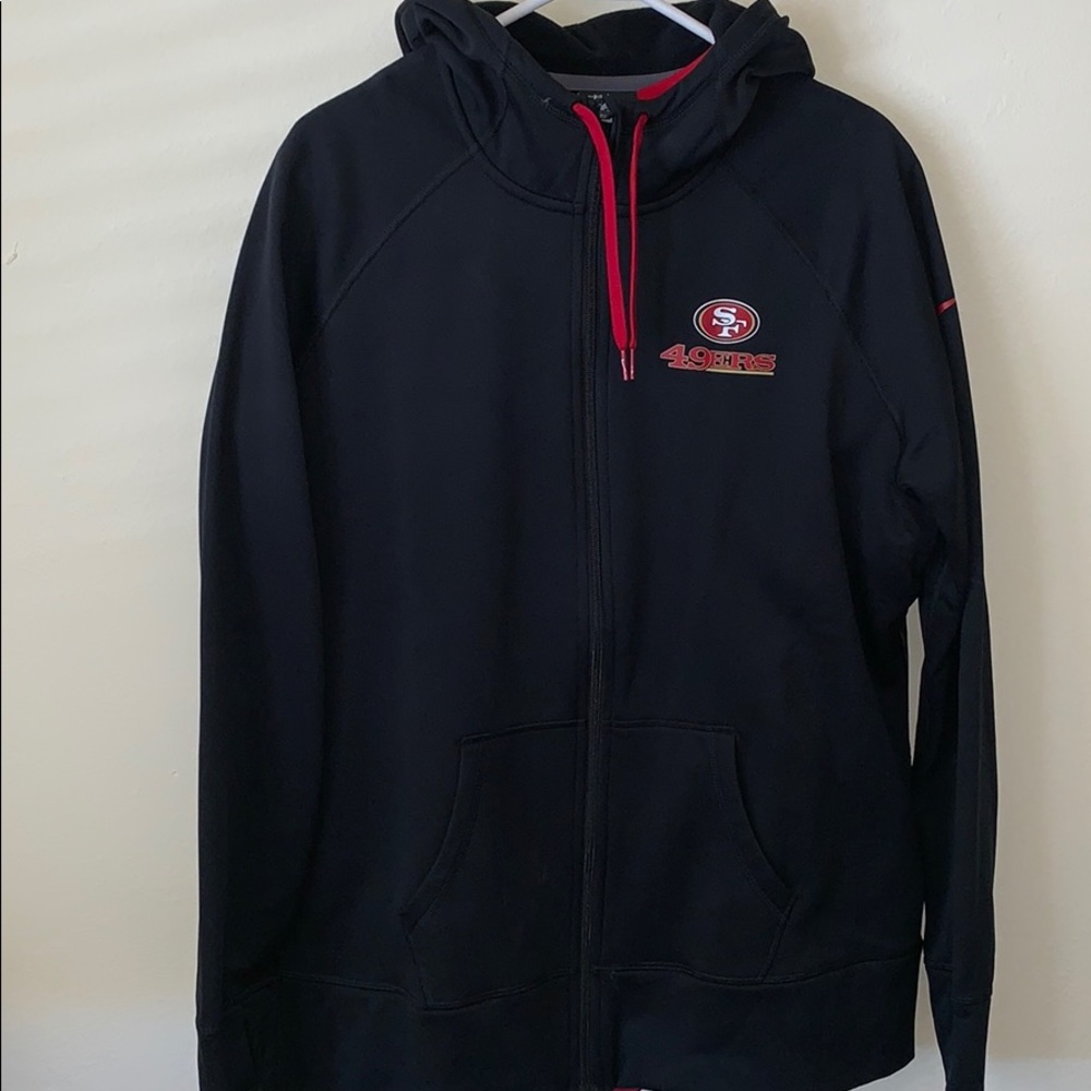 Nike Zip Up Hoodie San Francisco 49ERS